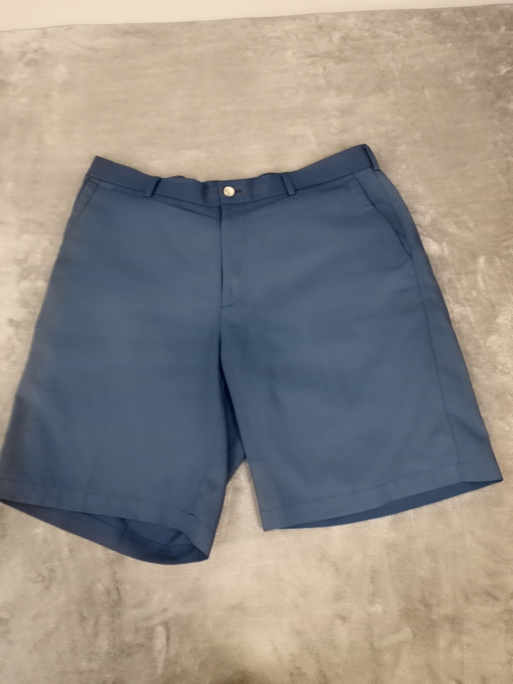 Peter Millar Men's Navy Dress Golf Shorts with Crown Logo Size 35 - Picture 3 of 15
